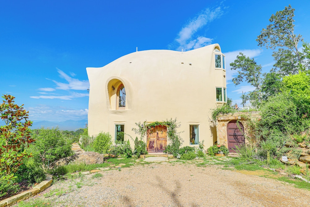 Unique Mountain-view Dome Home in Weaverville