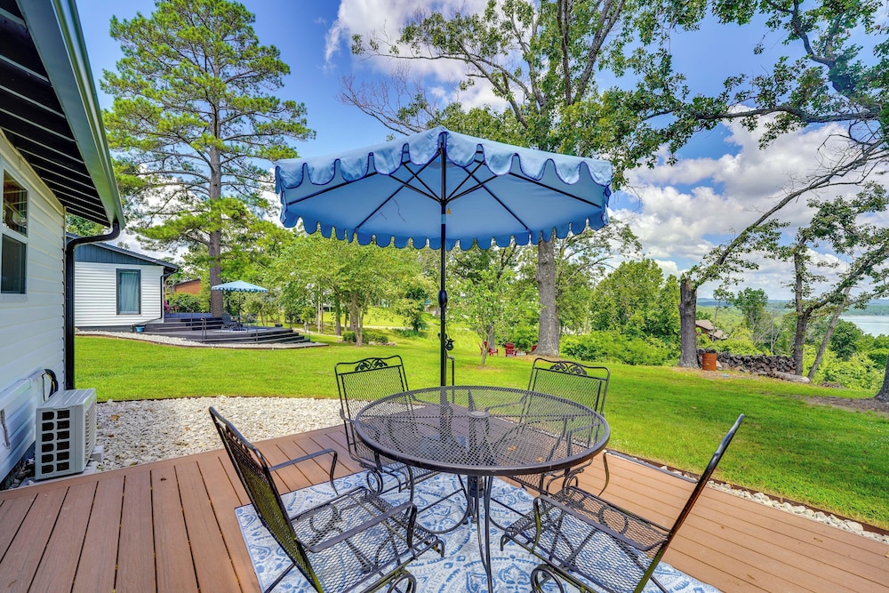 Yard w/ Lake View: Home Near Table Rock Lake!