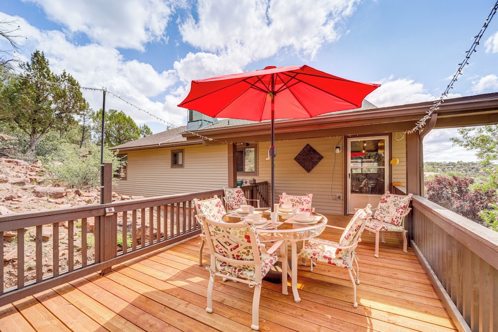 Mtn & Golf Course Views: Payson Retreat!