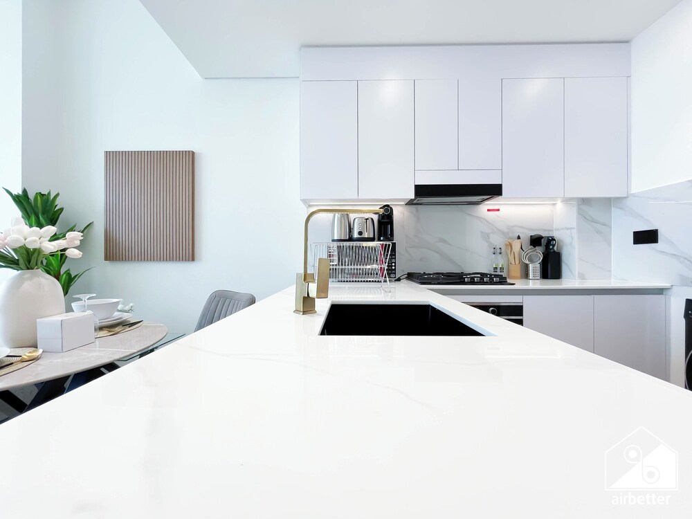 Luxury & Comfort 1B at Binghatti Amber & Balcony