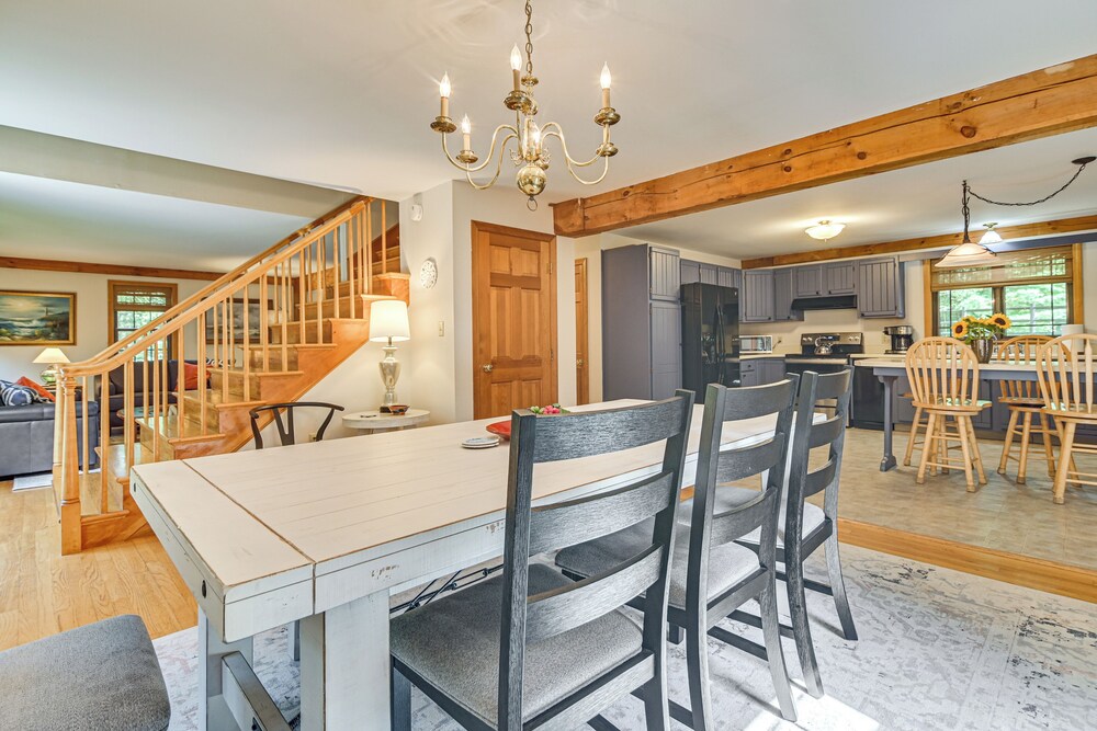 2 Mi to Beaches: Charming Kennebunk Family Home