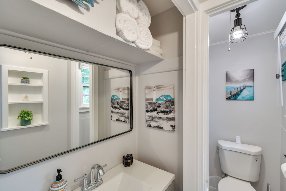 Steps to Water: Houghton Lake Cottage!
