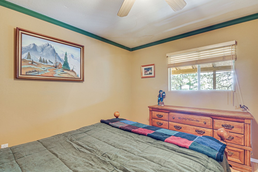 Furnished Deck & Mountain Views: Panguitch Cabin