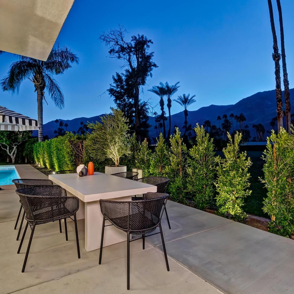 Indian Canyon Oasis in Palm Springs