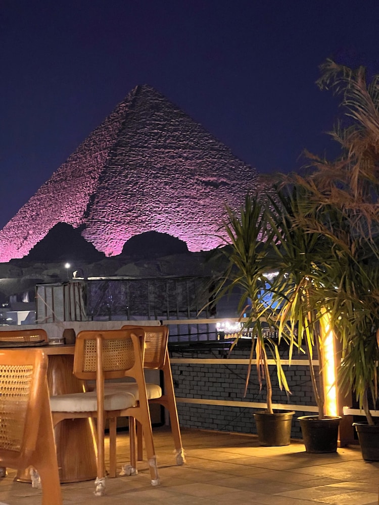 Pyramids top view