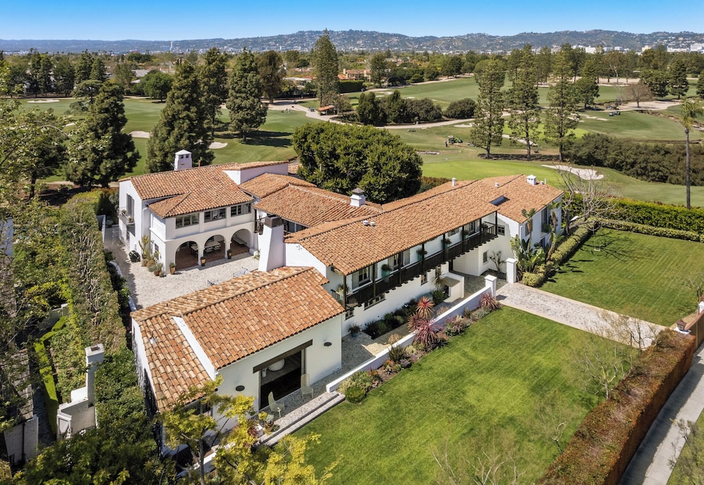 Howard Hughes Estate - Spanish Revival Gem w/ Pool, Wine Cellar & Guest House