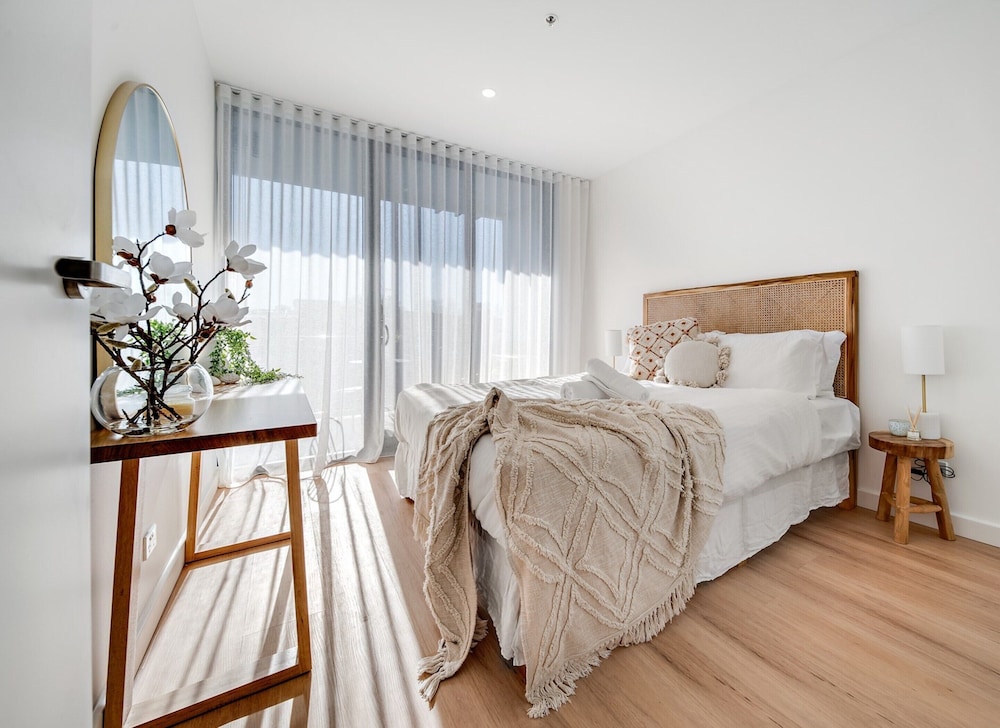Spacious 1-bed Apartment With Gym, BBQ & Parking