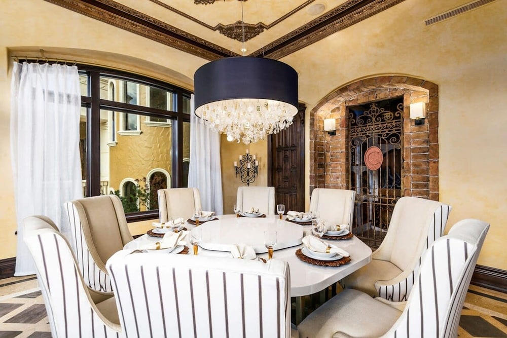 Luxurious 3-story Estate With Gym Pool Slide Private Beach and Lighthouse Views