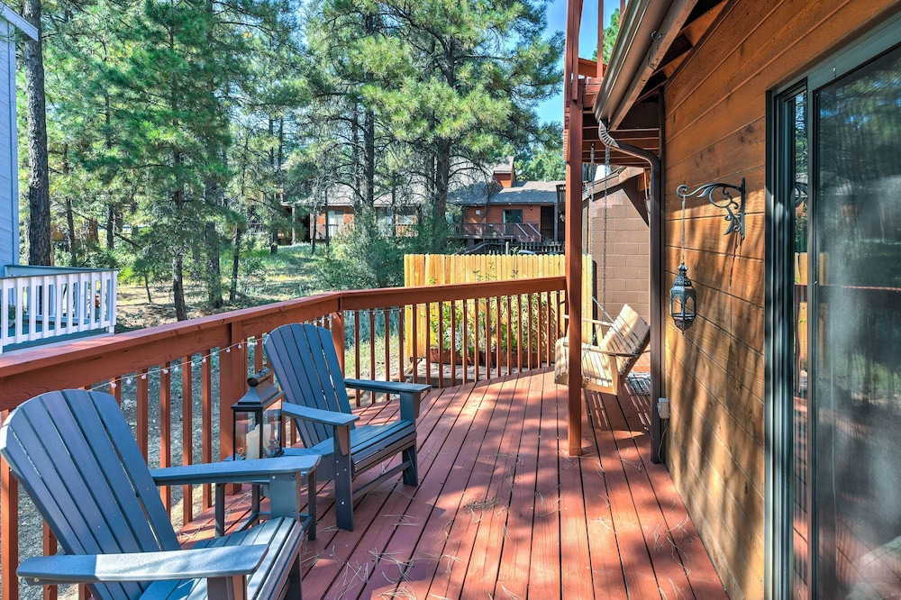 Wooded Retreat w/ Deck: 4 Mi to Downtown Flagstaff view 4