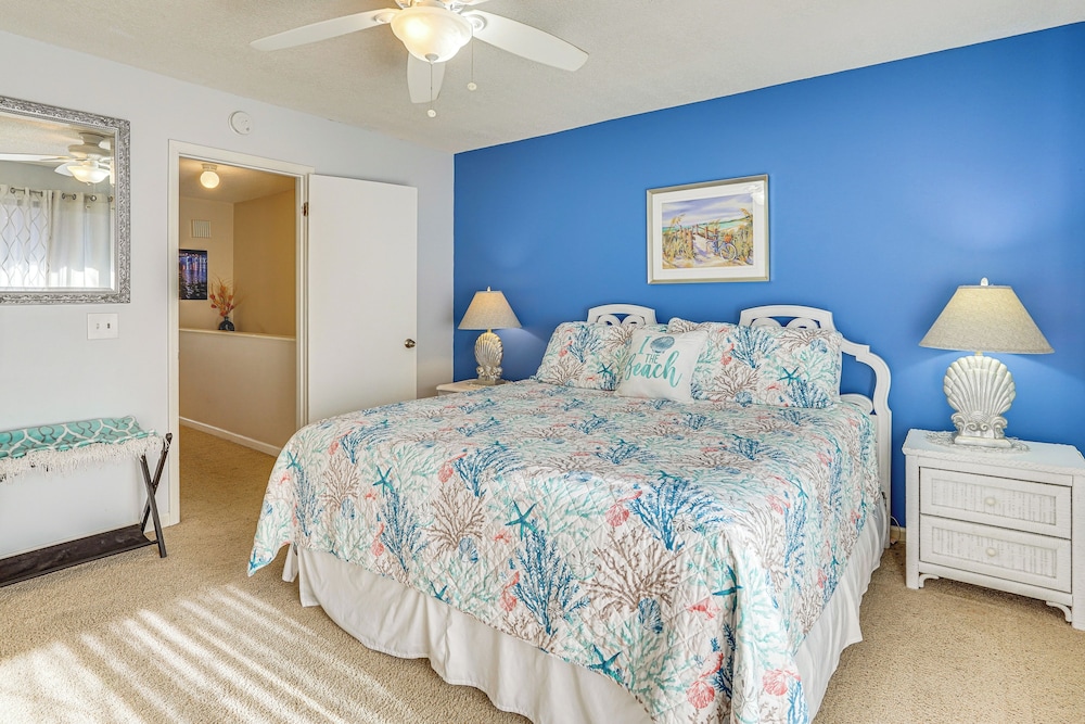 Walk to Beach: PCB Gem w/ Community Pool Access!