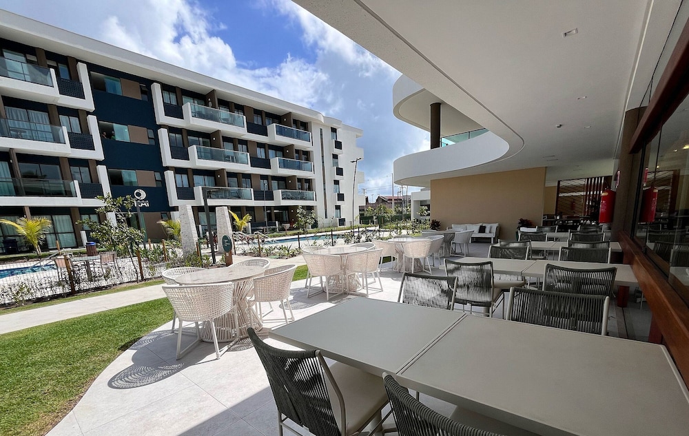 Flat luxo com varanda gourmet no Makia