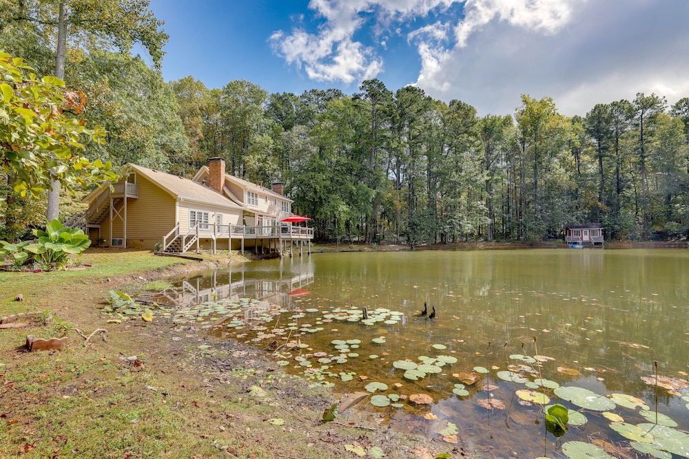 Lawrenceville Gem w/ Boat Dock on Private Lake! view 2