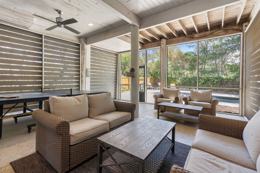 30A Beach House w/ Private Pool, Fire Pit, BBQ & Golf Cart to Rosemary Beach