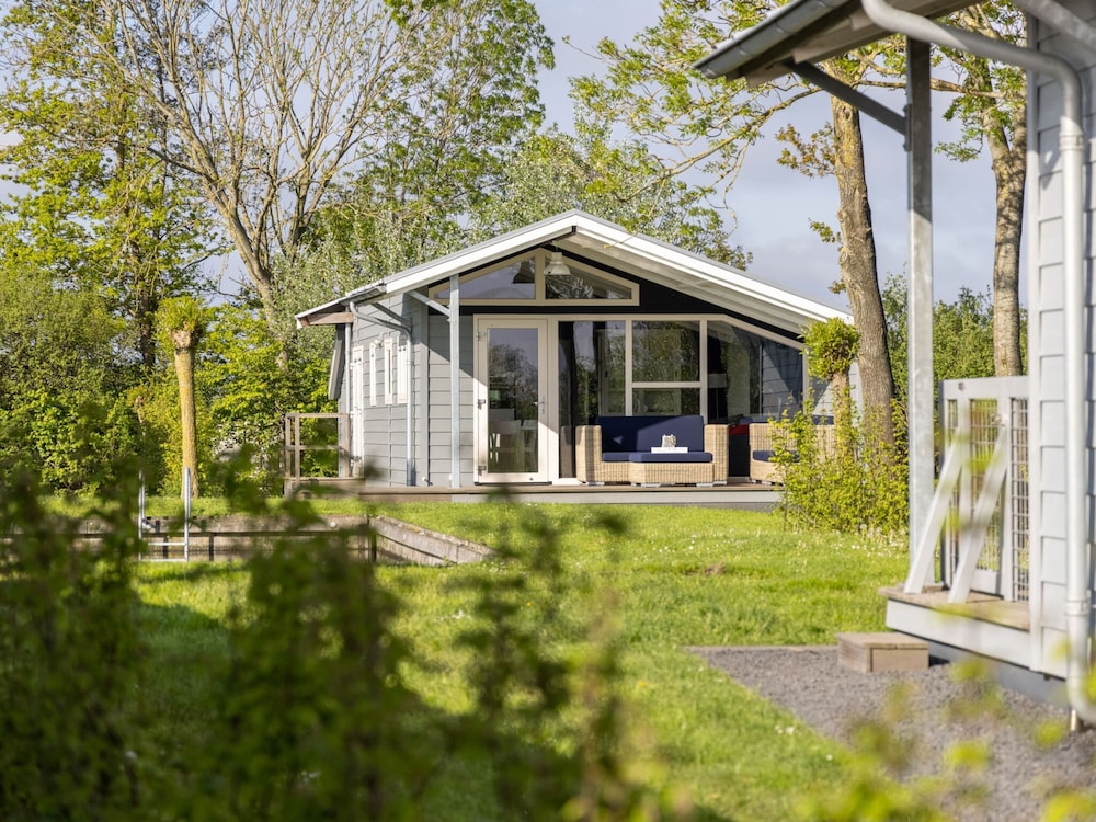 Modern Chalet Near Lake Sneek