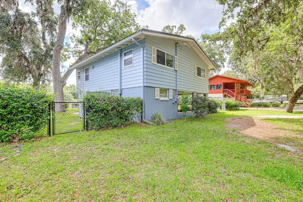 Dock + Screened Porch: Suwannee River Retreat!