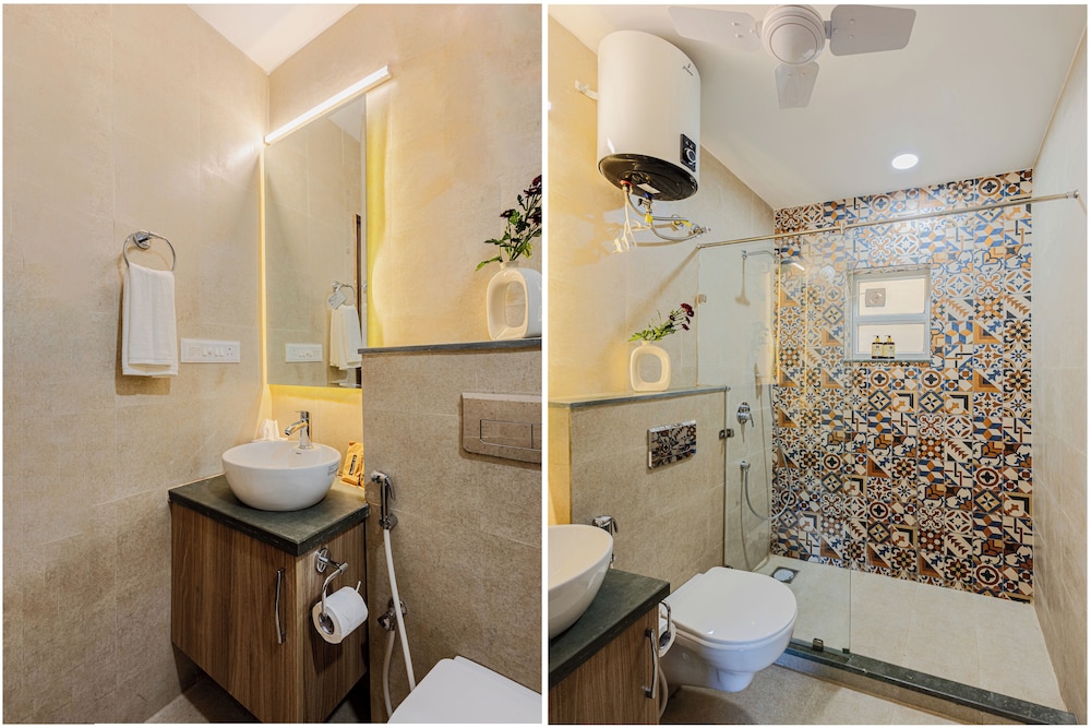 Alaya Stays Veera Marina 1BHK with Pool