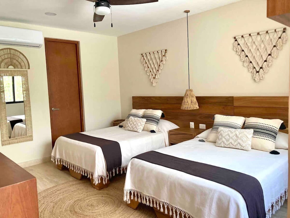 Stunning 2 Bedroom Apartment at Condo With Best Tulum Infinity and Jacuzzi by Waves Management