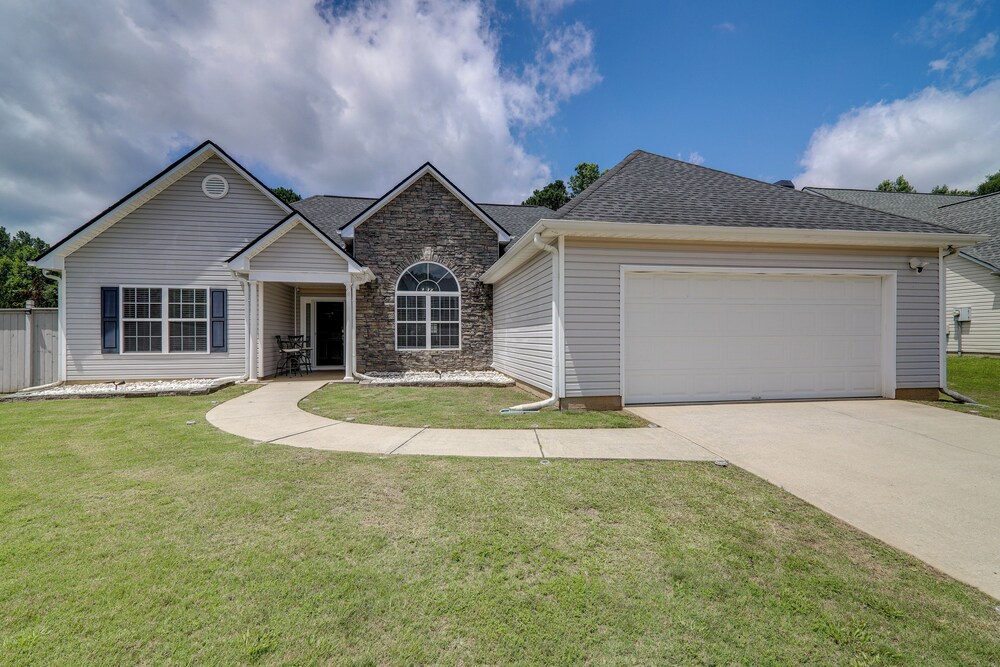 Shop, Fish & Explore: Suburban Home in Loganville!