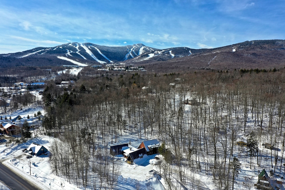 Rent An Inn! Takeover The Birch Ridge W/ Your Group. Mountain Lodge: 11 Rooms, Bar, Fireplace. 28ppl 11 Bedroom Home