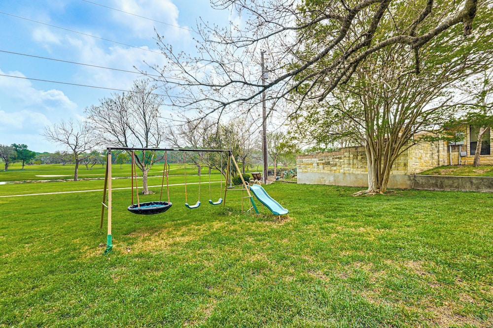 Golf Course Views: Family Home w/ Yard in Salado!
