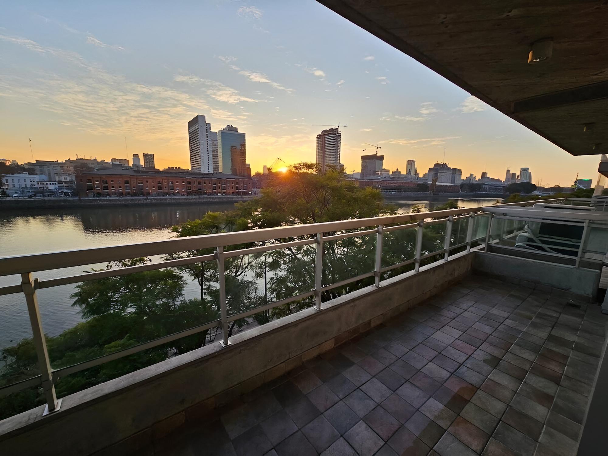 Puerto Madero Vista Al Dique 2 Aambientes Terraza