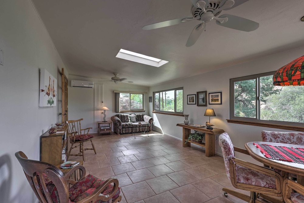 Walk to Watson Lake: Private Prescott Home!