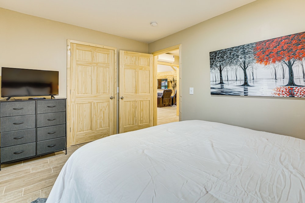 Walk to Shay Lake: Updated Home w/ Water View!