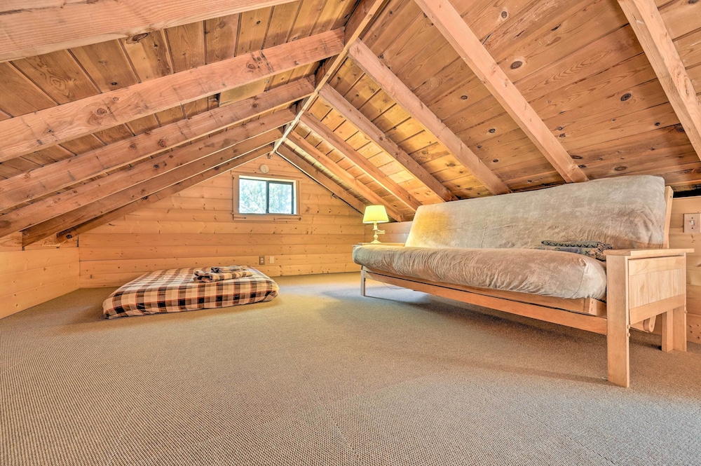 Deck & Mogollon Rim Views: Secluded Payson Cabin view 4
