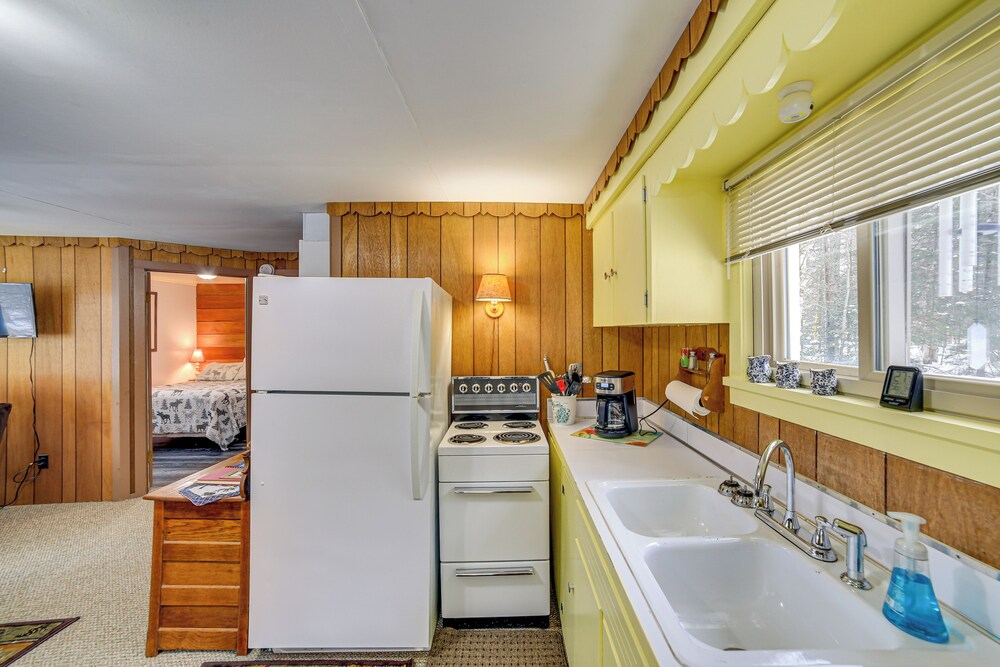 Ice Fish & Snowmobile: Riverfront Manistique Cabin