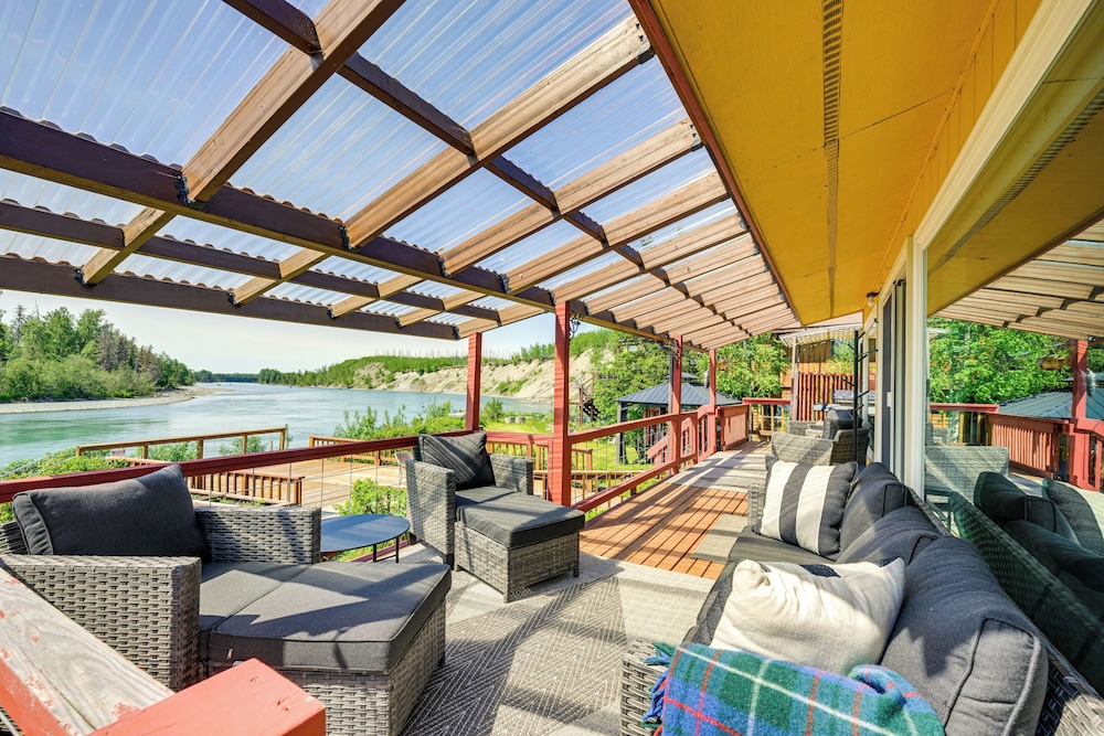 Riverfront Retreat w/ Fishing Dock in Sterling!