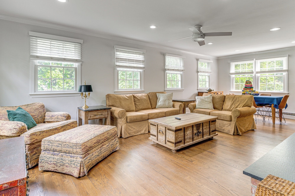 Pool, Gardens & Hot Tub: Luxe Sandy Hook Home!