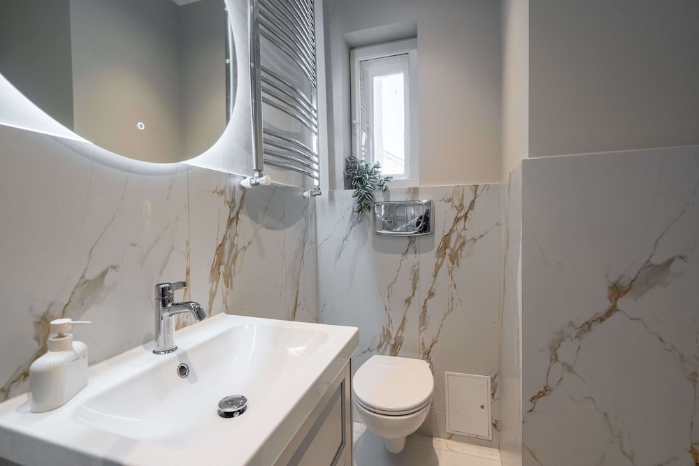 Elegant 3BR Flat Steps From Romanian Athenaeum