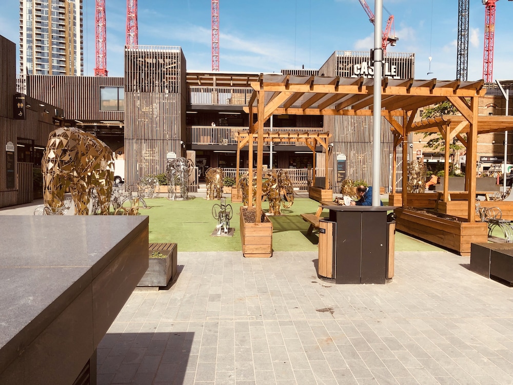 outdoor bbq area