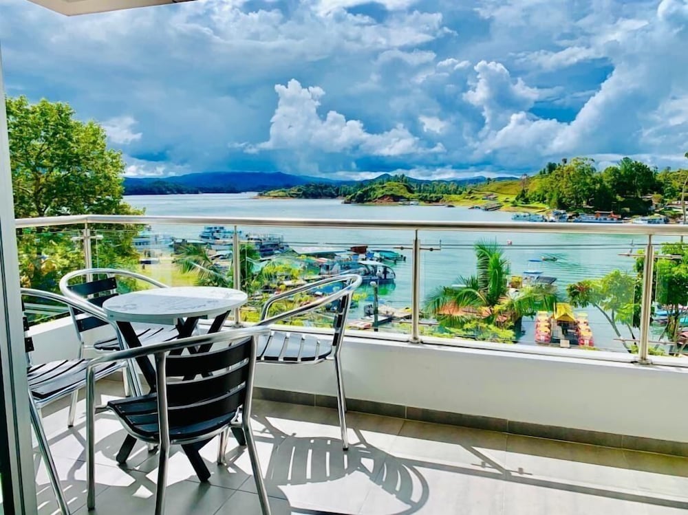 Guatape Lake view
