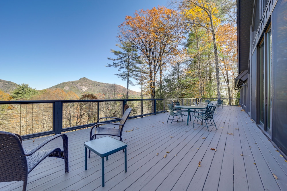 6 Mi to Sapphire Resort! Mtn-view Cashiers Home view 2