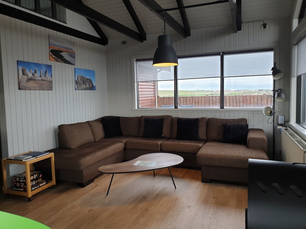 Black beach cottage