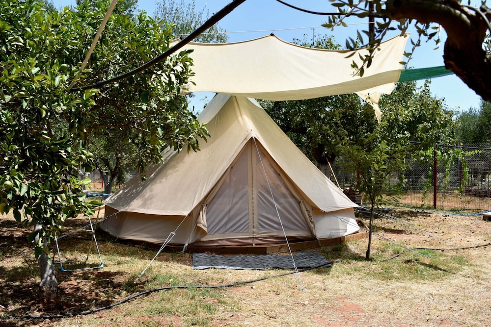 Private Eco Tent in Skiaxtro Cocoon Retreat