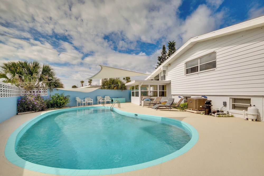 Ormond Beach Home w/ Pool - Walk to Ocean!