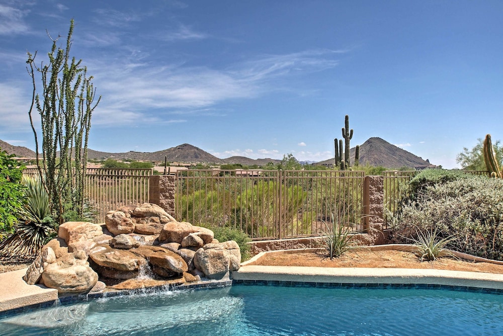 Luxe Scottsdale Home w/ Pool & Mountain Views!