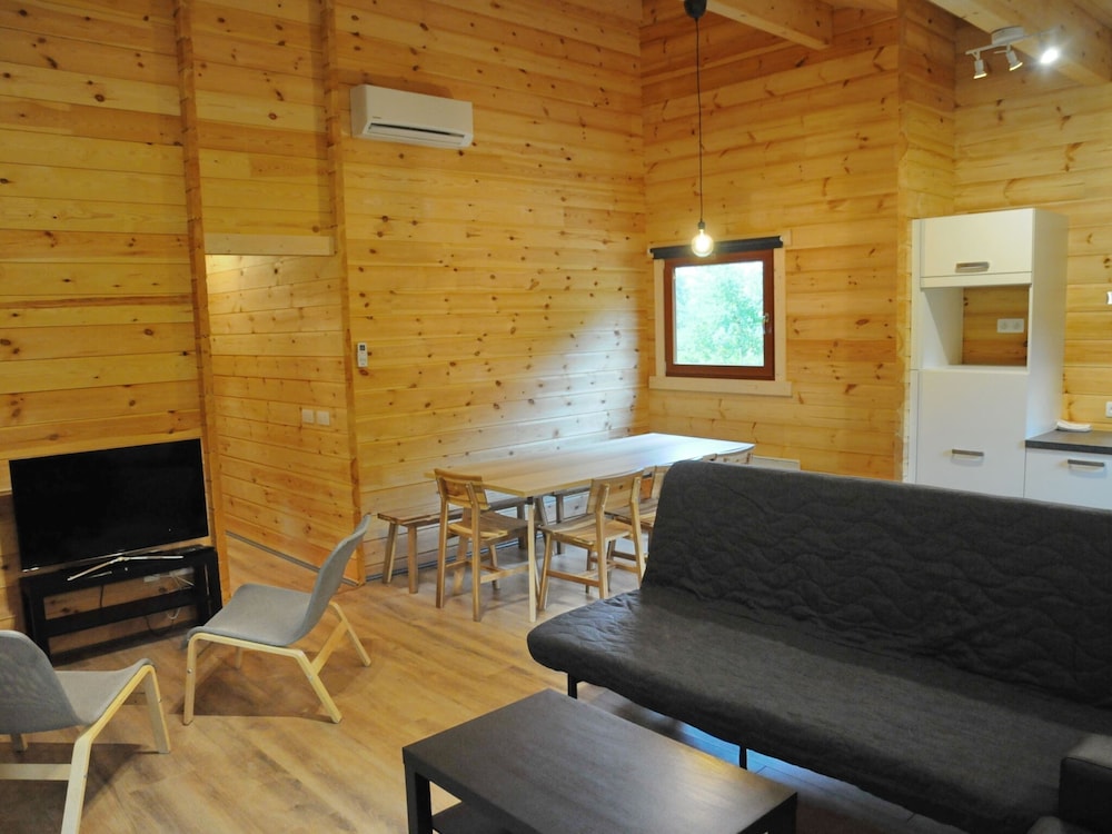 Modern, Wooden Chalet With Wood Burning Stove, in the Forest