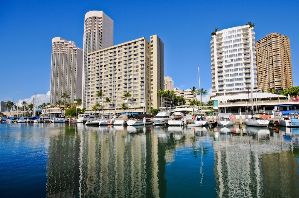 Ilikai Marina Studio City View Condos with Fully Equipped Kitchens & Free Wifi view 2