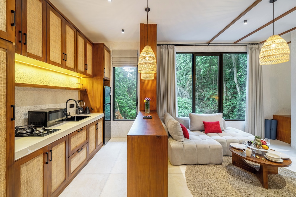 Sacred Jungle by EVDEkimi Ubud – Modern Villas and Apartments with Kitchens, Pools, & Personalized Concierge Service
