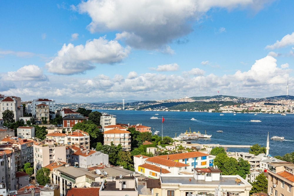 Central Apartment With Bosphorus View in Cihangir