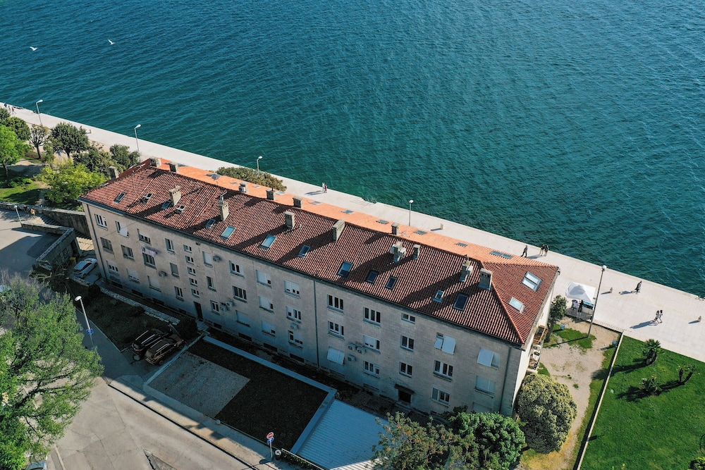 Mona Lisa's view in Zadar Old Town