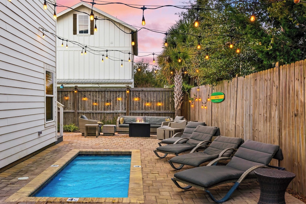 Pool, Firepit, Near Miramar Beach Access Blue Surf Lane by Avantstay