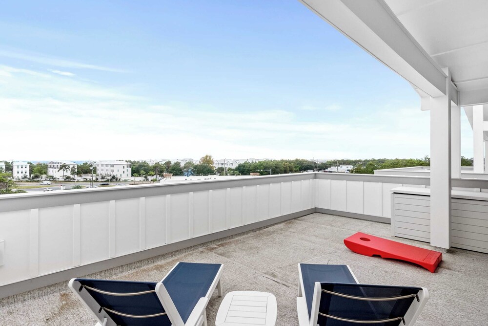Rooftop Deck w/ Ocean View, Pool, Walk to Beach! Coastal Canopy by Avantstay