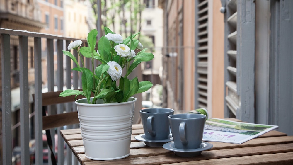 Rental in Rome Arenula Balcony