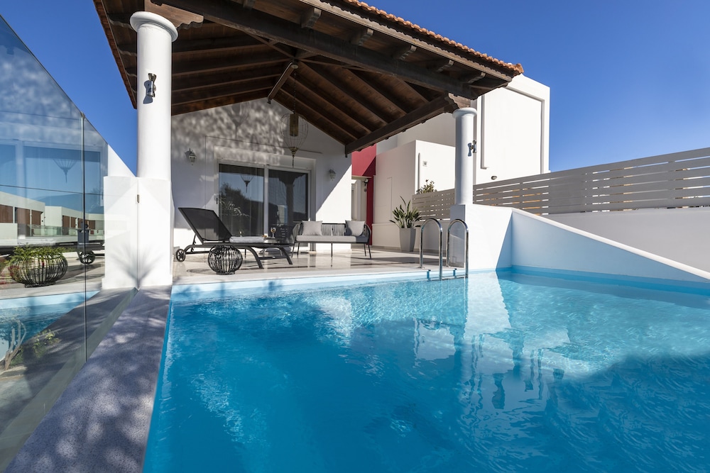 Elena House en Rhodes — recepcion & lobby