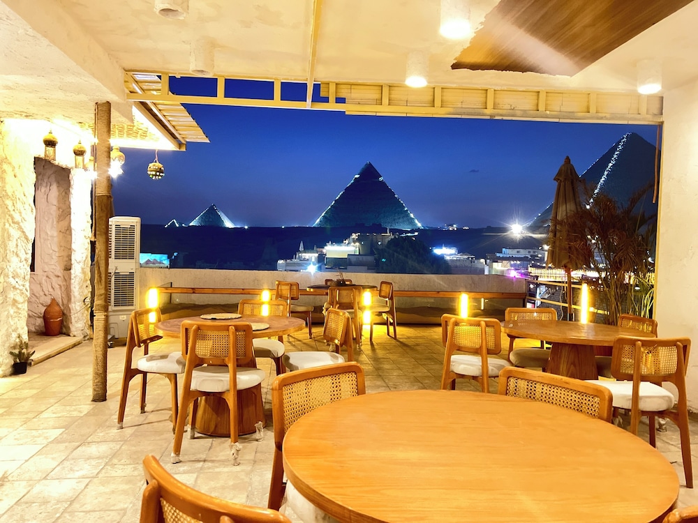 Pyramids top view