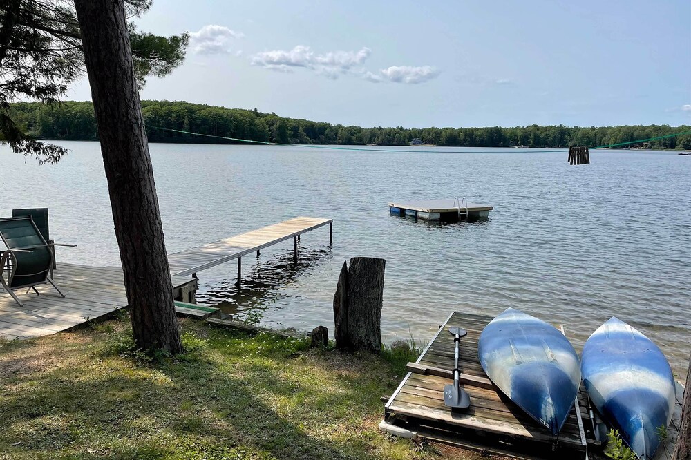 Pine Ridge Resort Cabin on Bass Lake w/ Dock!